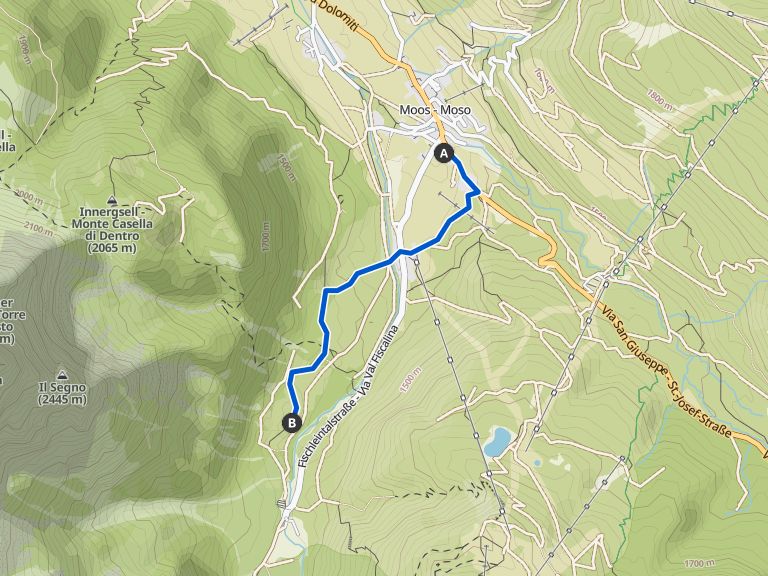 Fischleintal, Teil 1 | Wanderung | Komoot